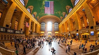 Walking Tour of Grand Central Terminal — New York City 【4K】🇺🇸 [upl. by Aivek]