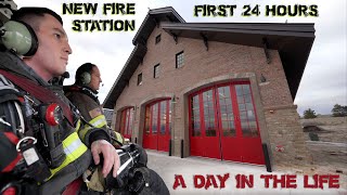 First 24 Hours in a New Fire Station  A Day in the Life [upl. by Banyaz989]