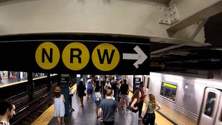 ⁴ᴷ The Busiest NYC Subway Station Times Square–42nd StreetPort Authority Bus Terminal [upl. by Ardeha]