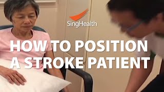 How To Position A Stroke Patient [upl. by Pattie776]