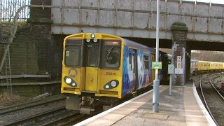 Half an Hour at 216  Birkenhead North Station 1022017  Class 507 508 terminus [upl. by Yelrac]